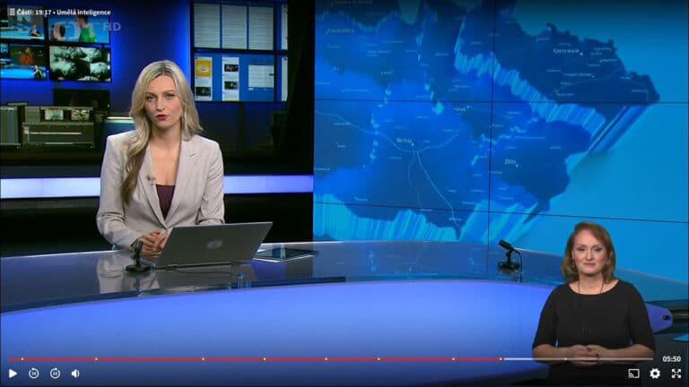 Czech Television and aReception