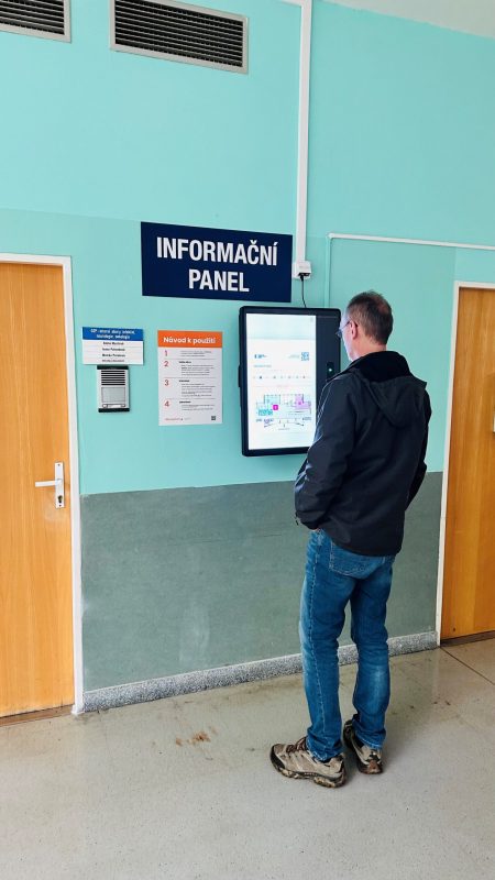 Digitální průvodkyně Florence v Dětské nemocnici Brno